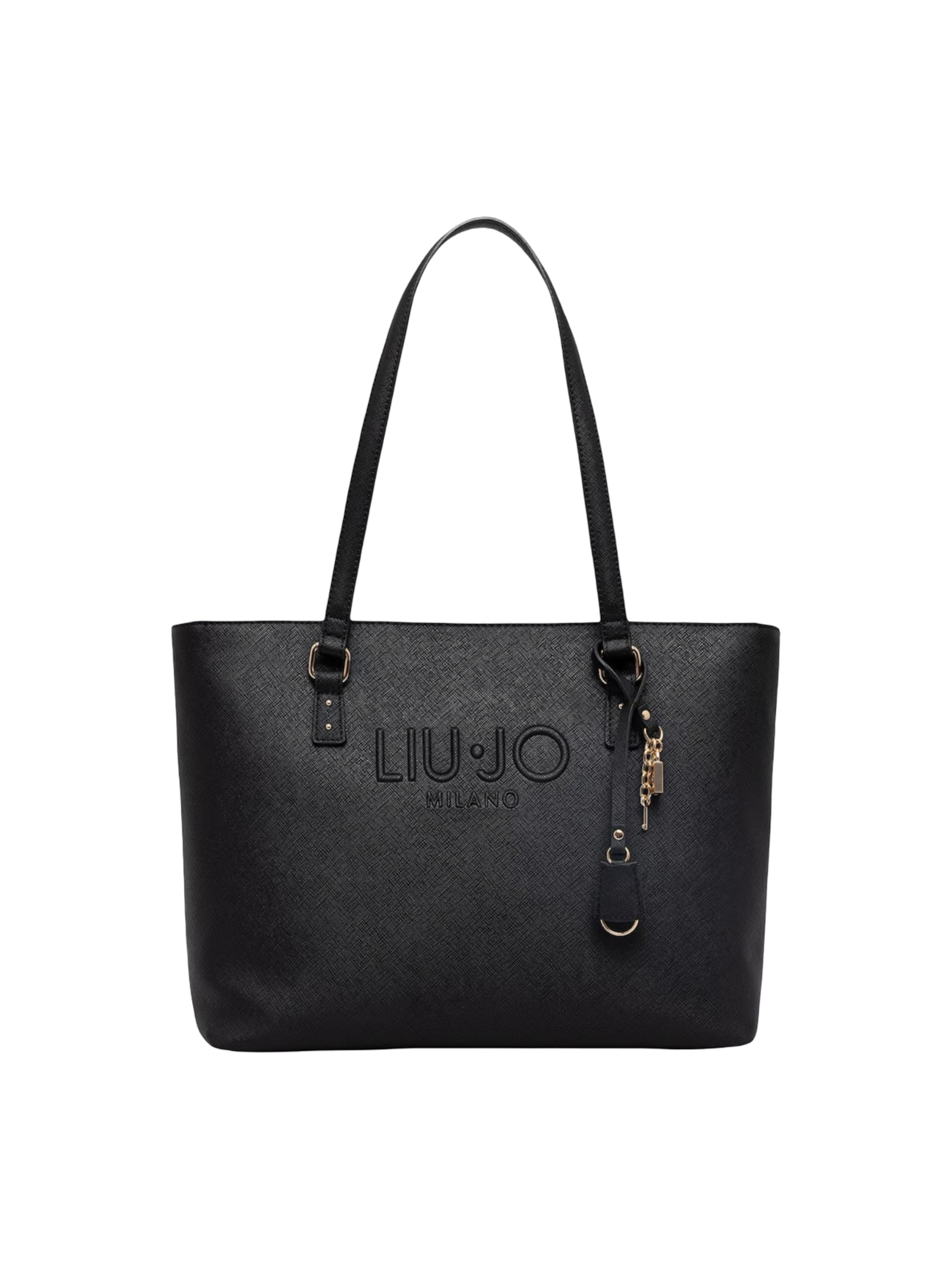 Borsa a spalla 'ECS L TOTE AA6321 ES029' di Liu Jo in nero: frontale