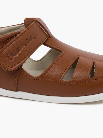 Pisamonas - Zapatos primeros pasos en marrón