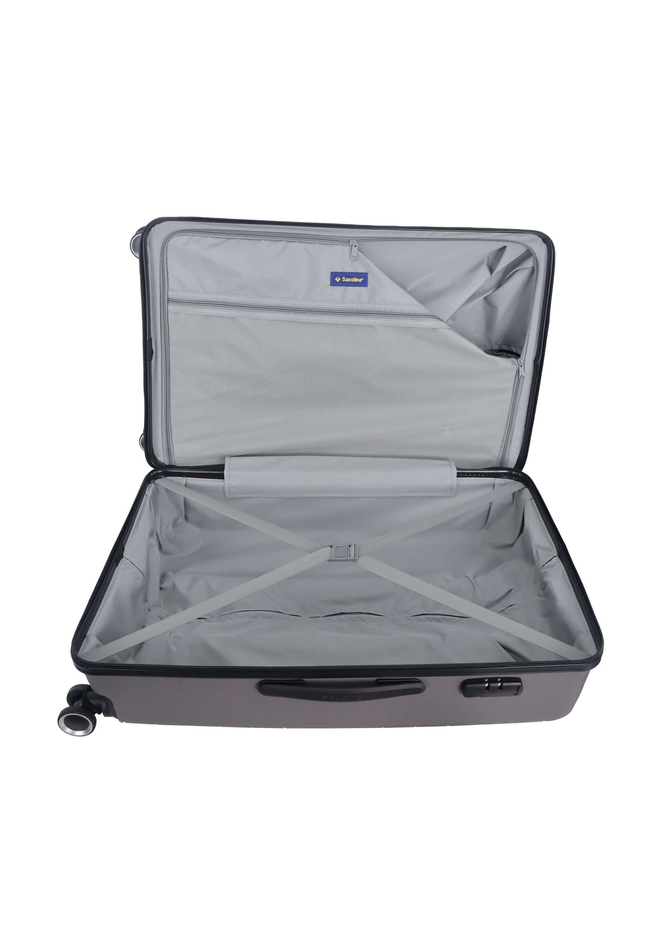 Saxoline Suitcase 'Fiesta' in Grey