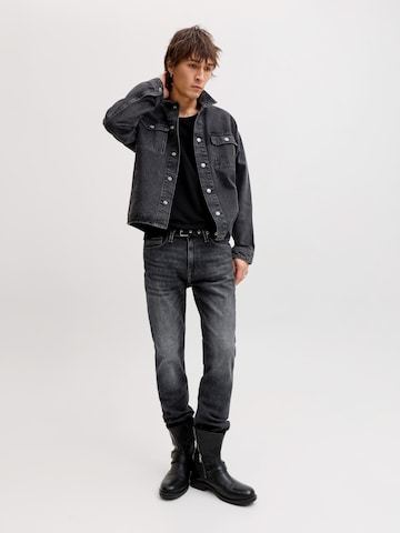 Coupe slim Jean 'JJICLARK JJVINTAGE' JACK & JONES en noir