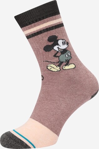 Stance Athletic Socks 'VINTAGE MICKEY 2020' in Purple: front