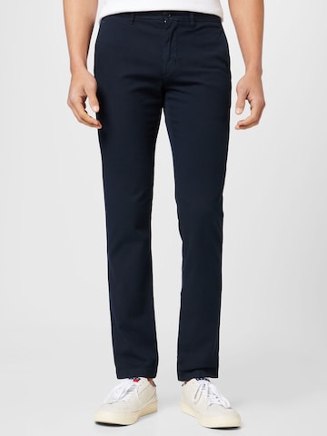 TOMMY HILFIGER Regular Chino trousers 'Denton' in Blue: front