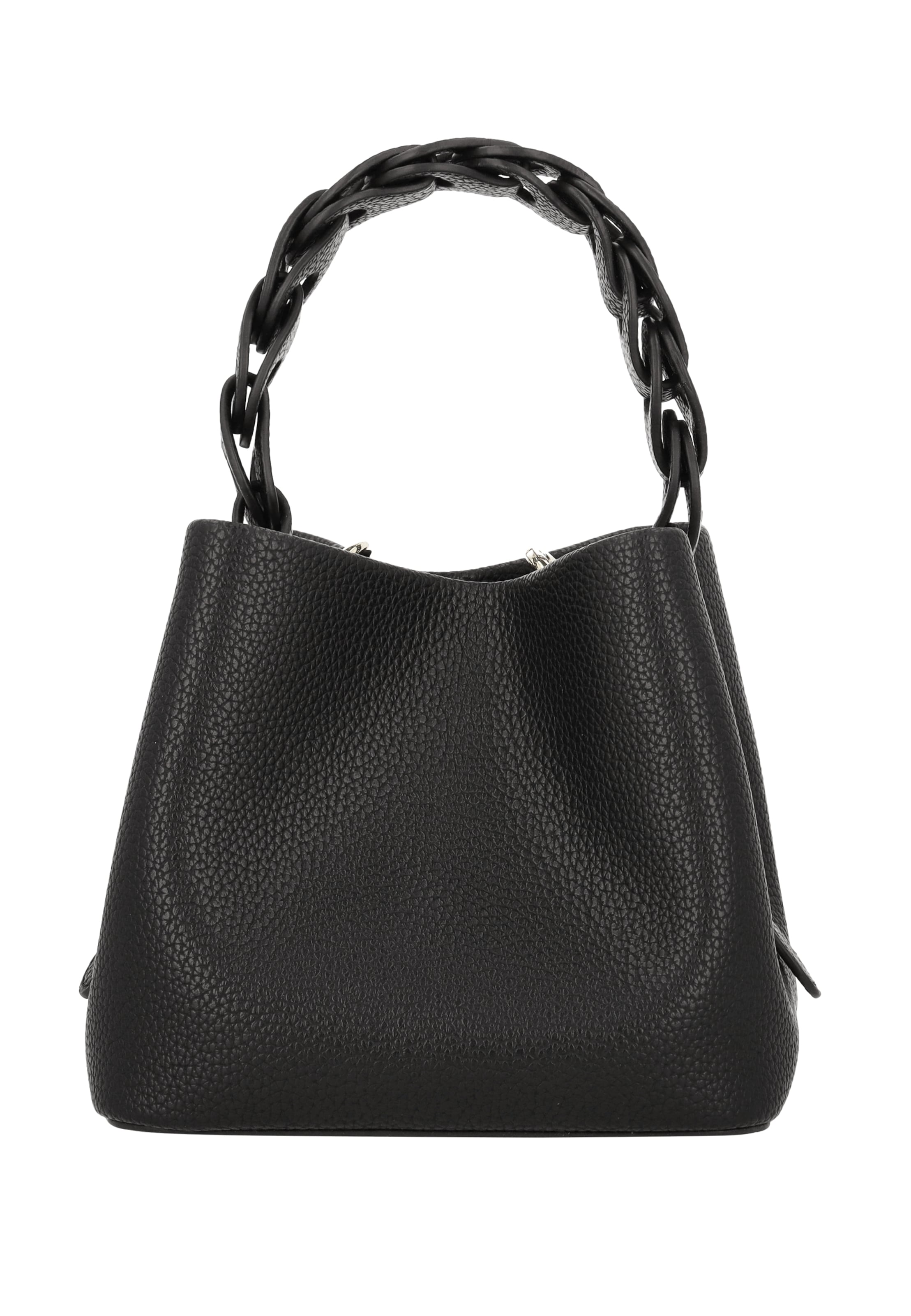 Usha Handtas in Zwart: voorkant