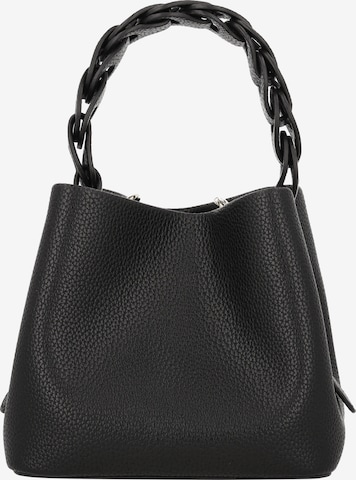 Usha Handtas in Zwart: voorkant