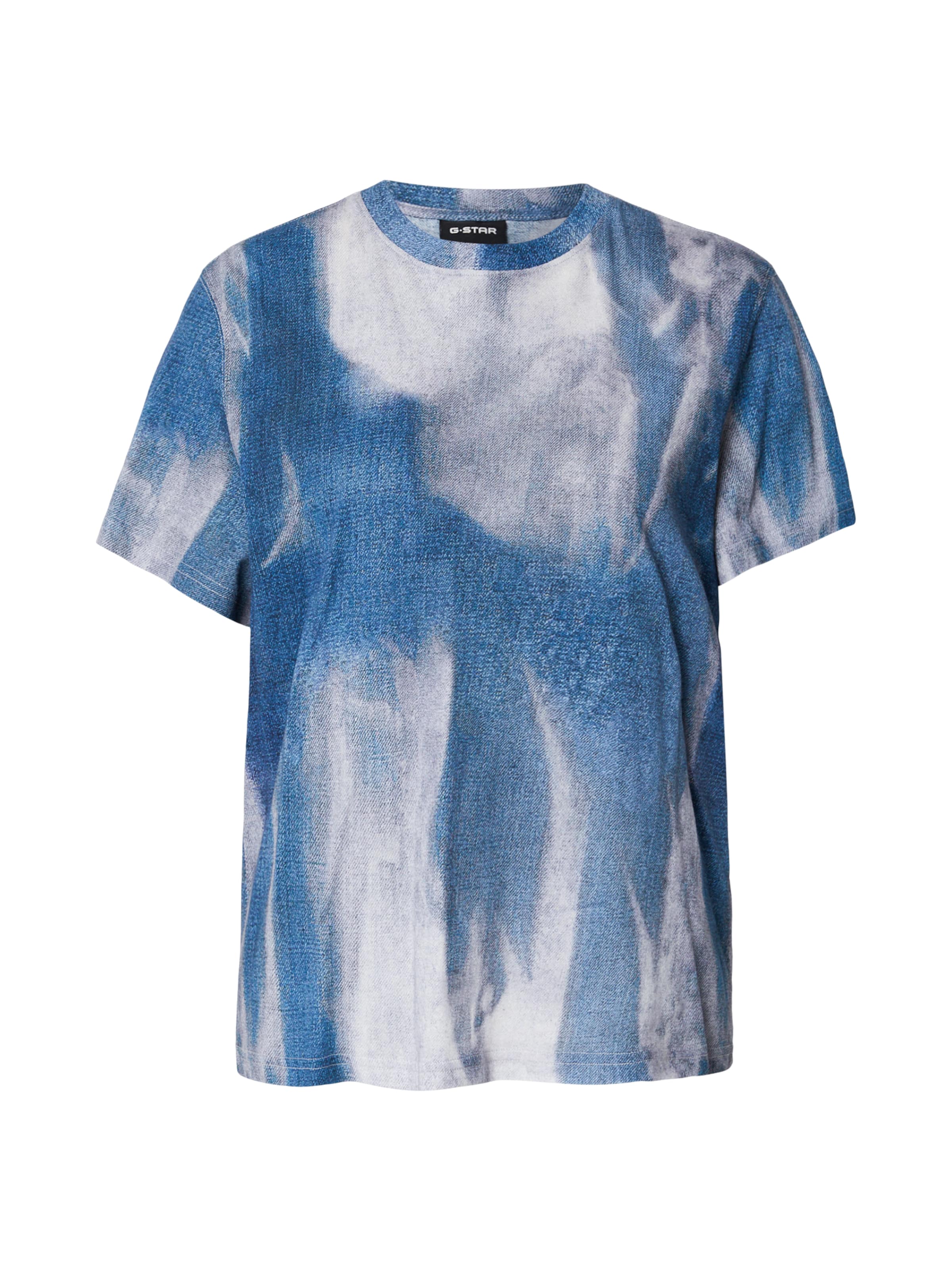 Tricou de la G-STAR pe albastru: față