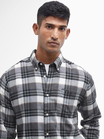 Barbour Regularny krój Koszula 'Fallbay' w kolorze szary
