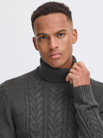 BLEND Rollkragenpullover 'BHBASIM' in Grau