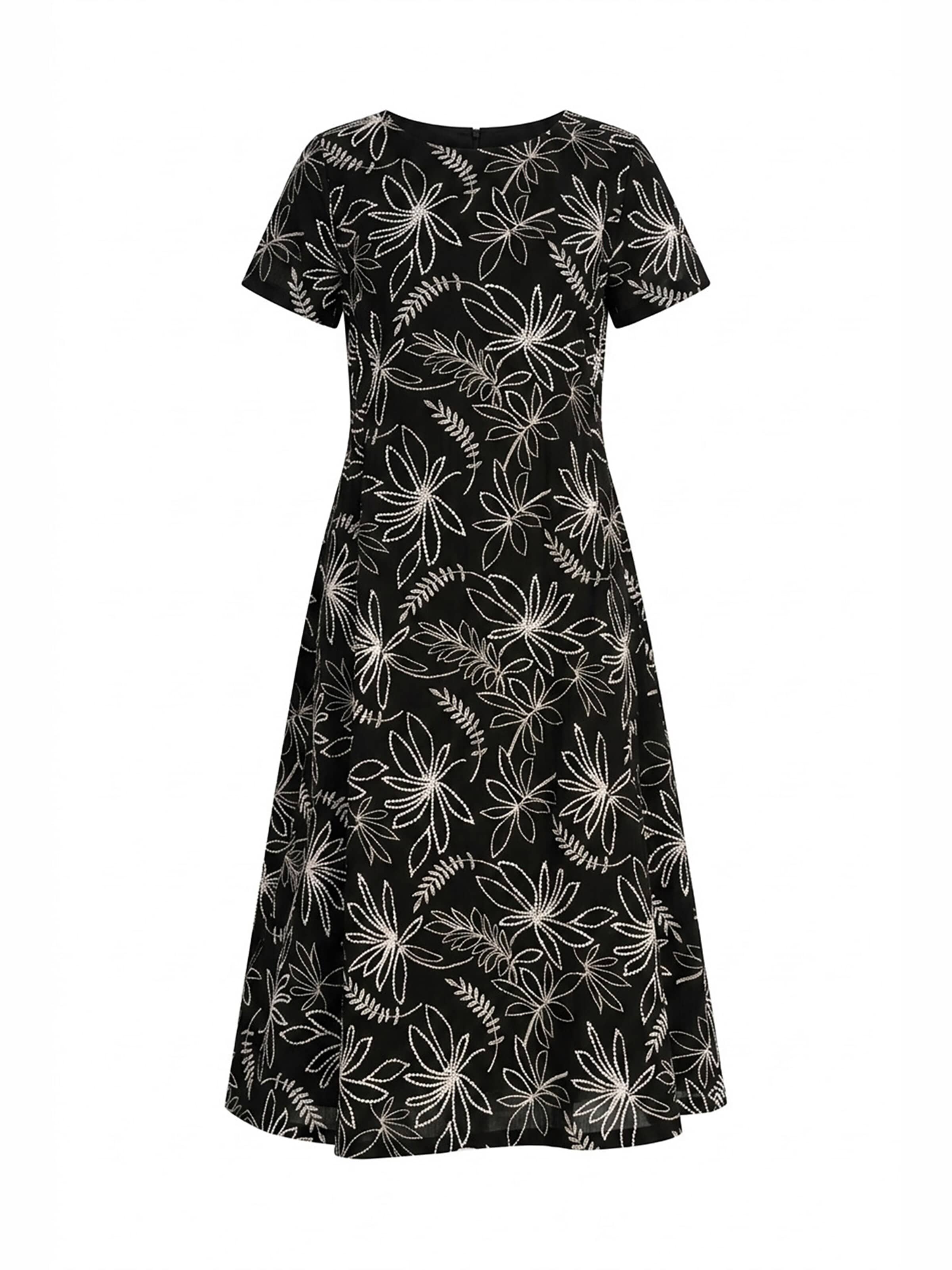 Robe 'M1181' Figl en noir : devant