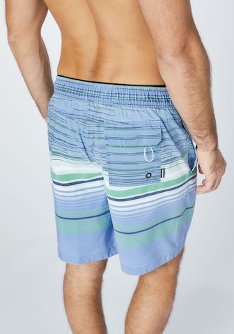 CHIEMSEE Regular Swimming shorts 'Lazy Left' in Blue