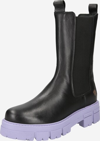 Apple of Eden Chelsea Boots 'Cher' in Black: front