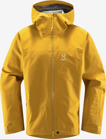 Haglöfs Outdoor jacket 'Spire Alpine' in Yellow: front