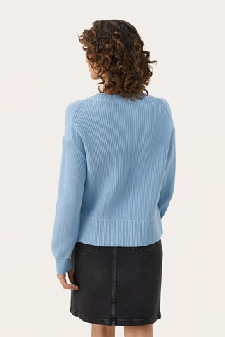 Pull-over 'Luma' Part Two en bleu