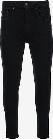 Ombre Jeans 'P1058' in Zwart: voorkant