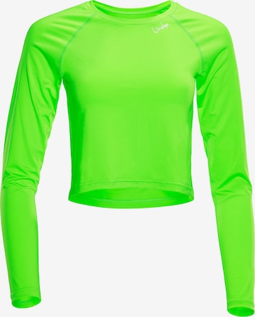 WinshapeTehnička sportska majica 'AET116' - zelena boja: prednji dio