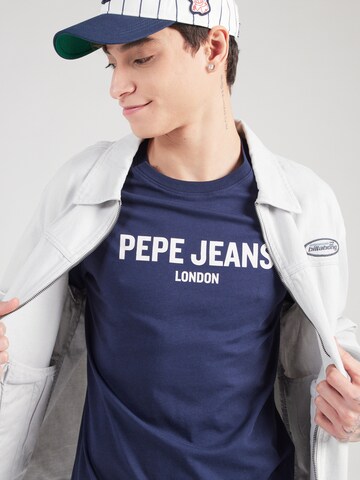 Pepe Jeans T-Shirt 'DONNY' in Blau