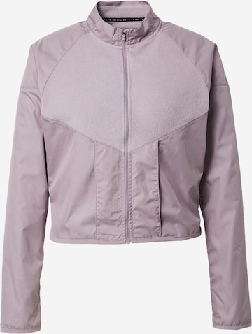 NIKE Athletic Jacket 'Division' in Purple: front