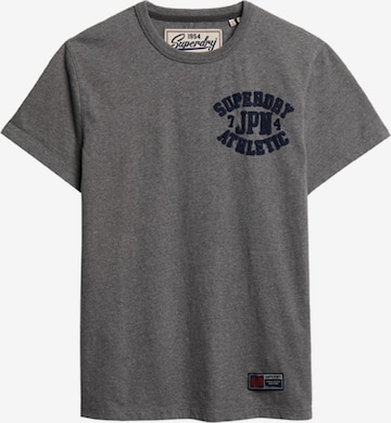 T-Shirt Superdry en gris : devant