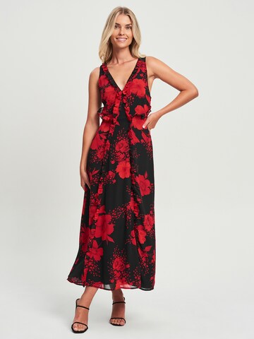 Robe 'JAZMINA' Sável en noir : devant