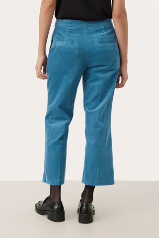 Part Two Flared Broek in Blauw