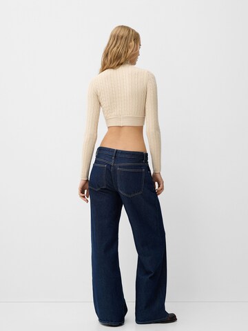 Pull-over Bershka en beige
