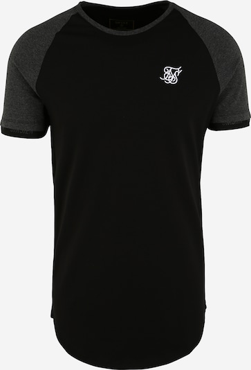 SikSilk Majica 'siksilk s/s advanced tech tee' u siva / crna, Pregled proizvoda