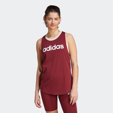 ADIDAS SPORTSWEAR Sports Top 'Essentials' in Red: front