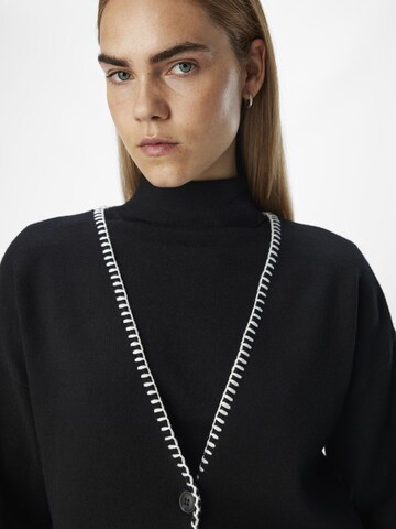 OBJECT Knit cardigan 'REYNARD' in Black