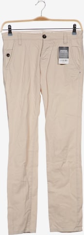 TOM TAILOR DENIM Pants in 32 in White: front