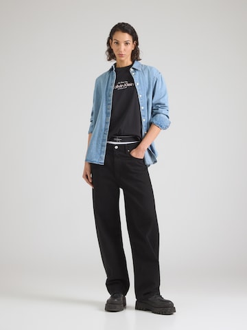 Calvin Klein Jeans Póló 'CLASSIC NYC' - fekete