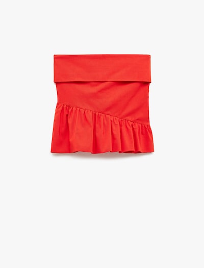 Koton Top in orangerot, Produktansicht