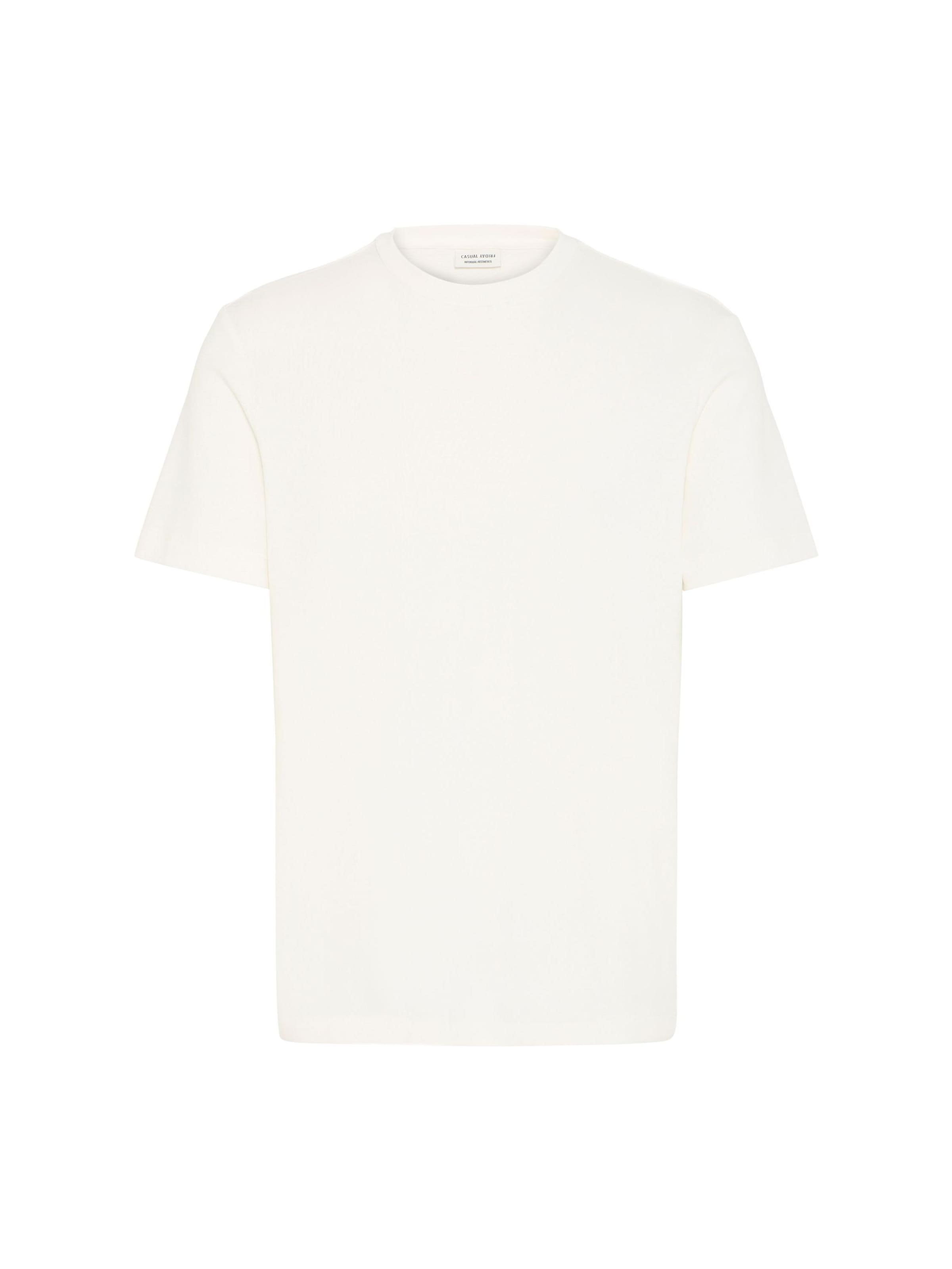Casual Friday Shirt ' CFGustav ' in Wit: voorkant