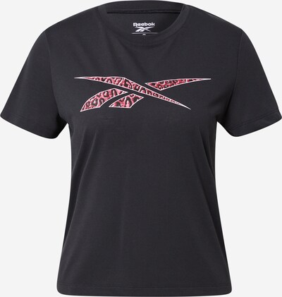 Reebok Sport Performance Shirt in Pink / Raspberry / Black / White, Item view