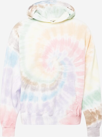 Abercrombie & Fitch Sweatshirt 'PRIDE' in Light blue / Pastel yellow / Pastel green / Lavender / Pink, Item view