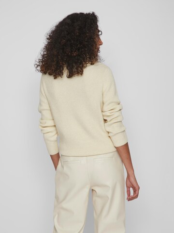 VILA Sweater 'Ril' in Beige