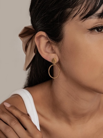 Hey Happiness Earrings 'Kreis' in Gold