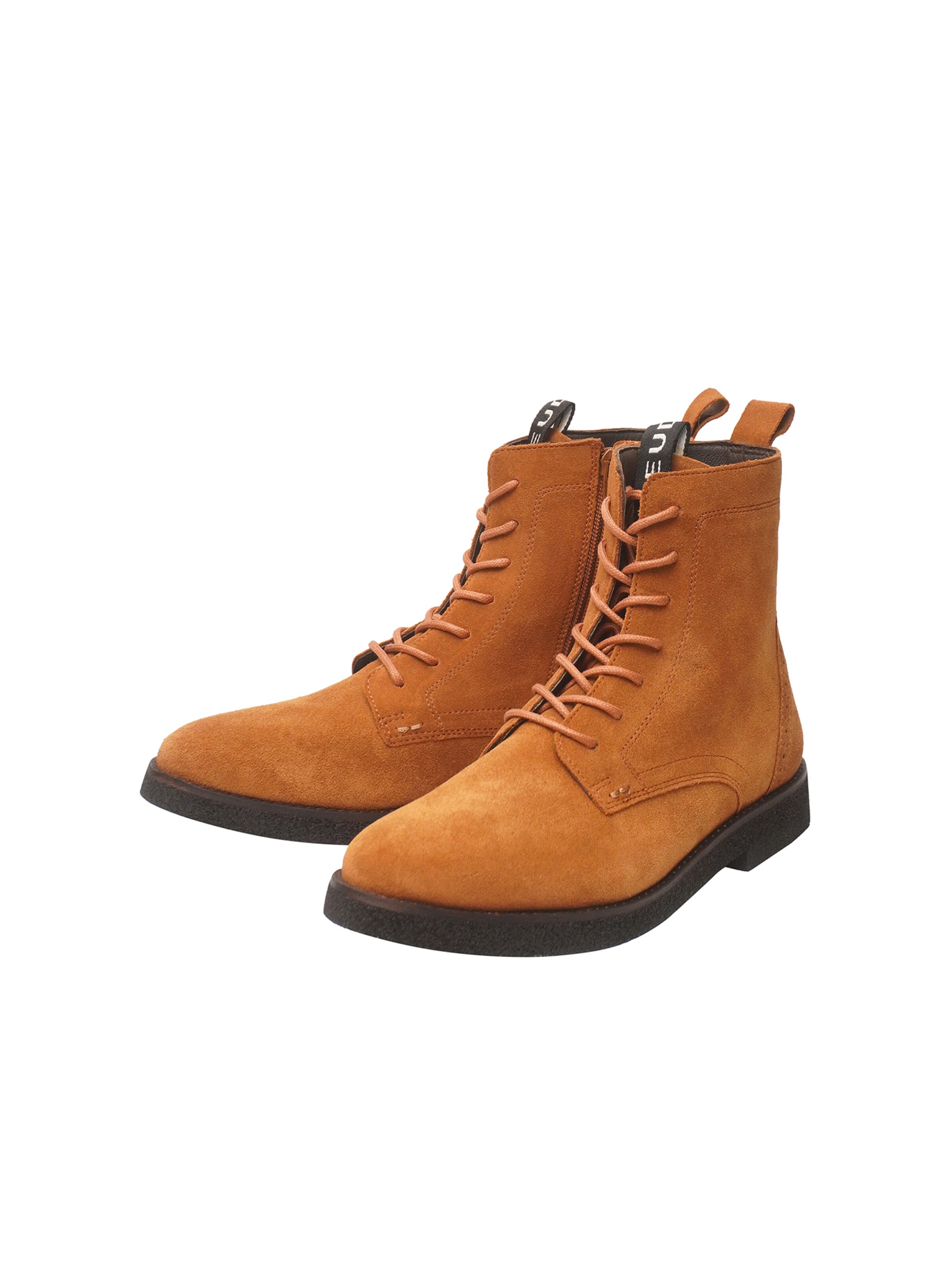 FREUDE Lace-up bootie 'Bonnie' in Brown