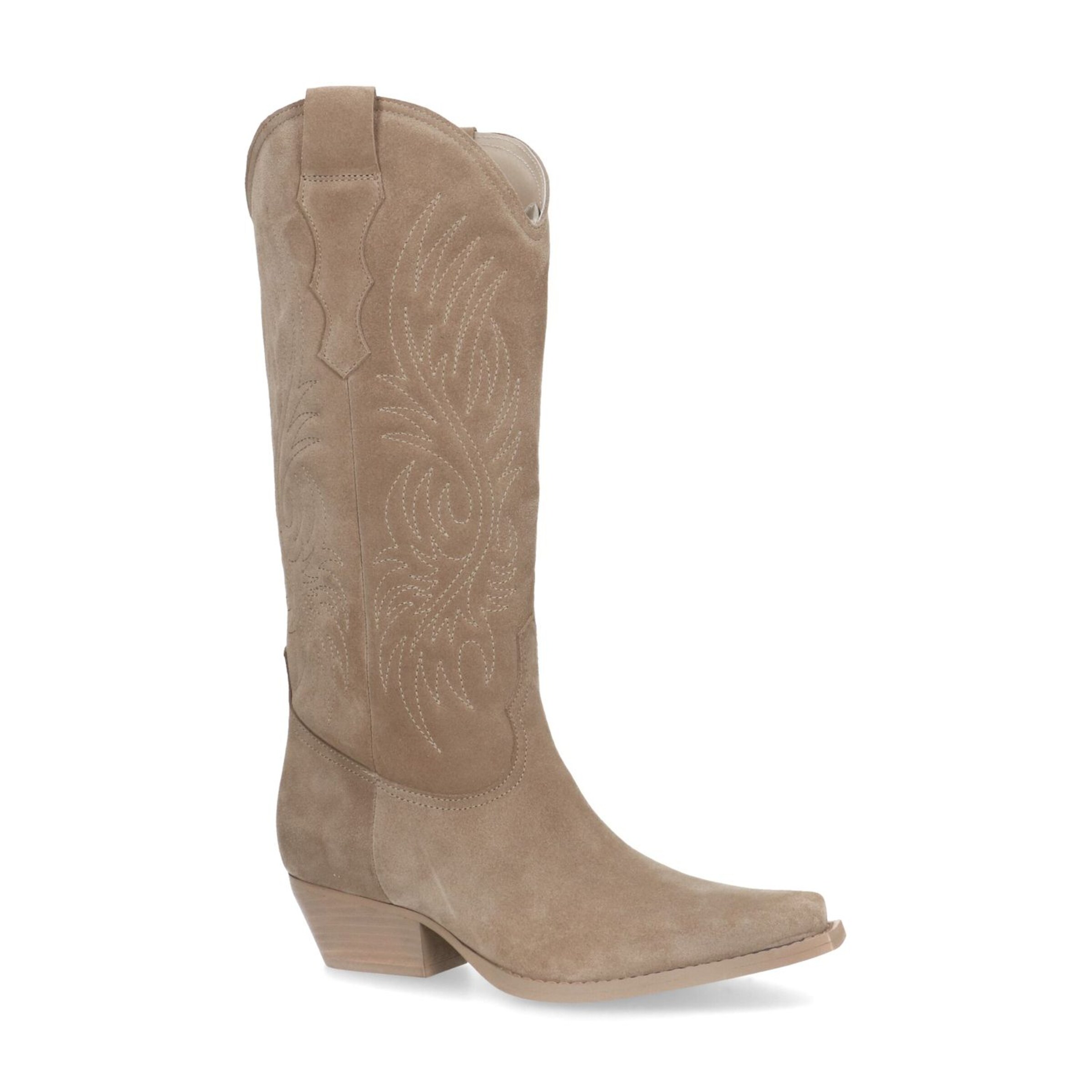 Bottes de cowboy SACHA en beige