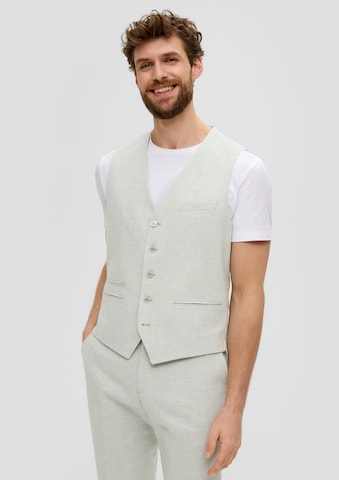 s.Oliver BLACK LABEL Suit vest in Green: front