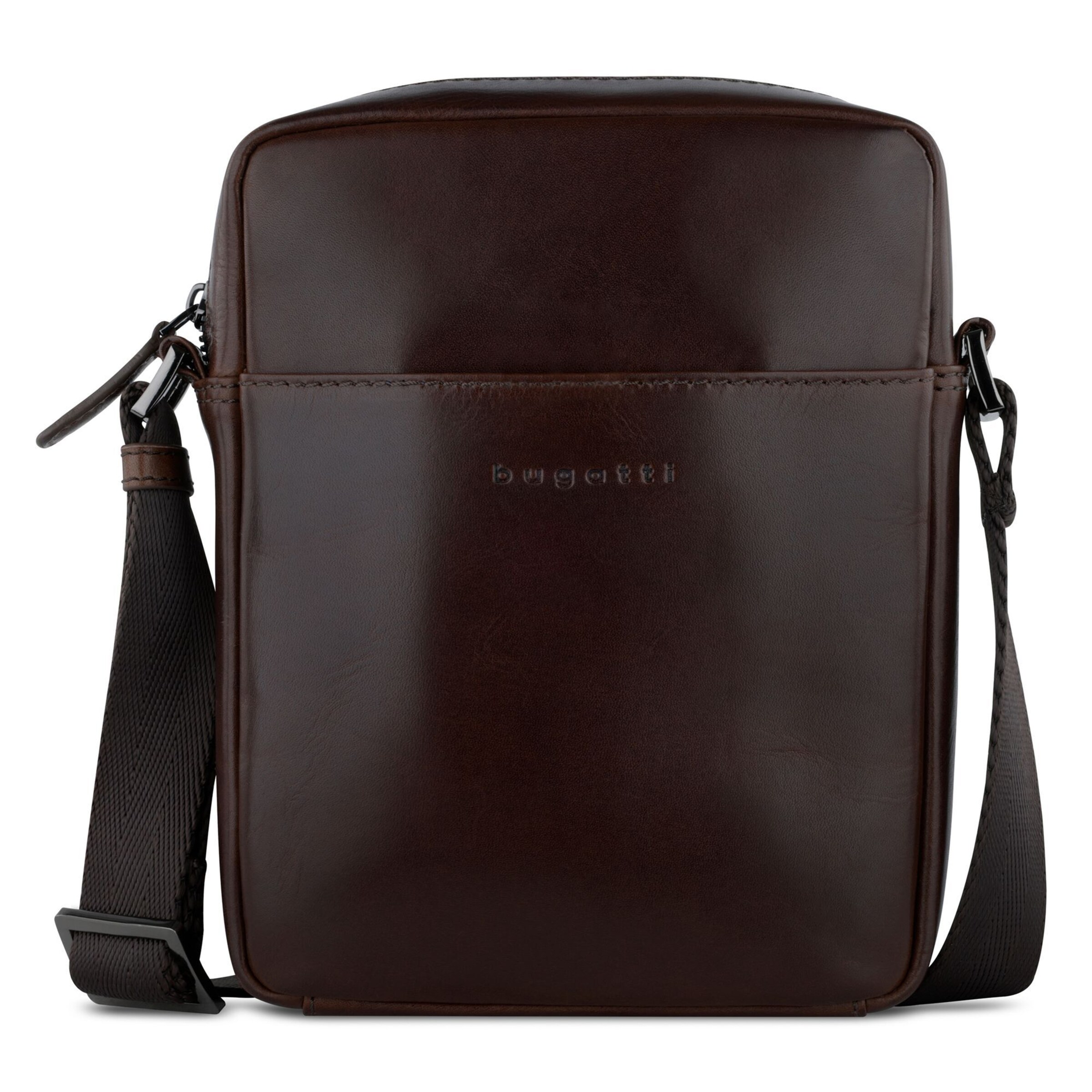 bugatti Umhängetasche 'Romano 4015' in Braun: Vorderseite