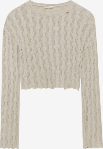 Pull&Bear Pullover in Grau: predná strana