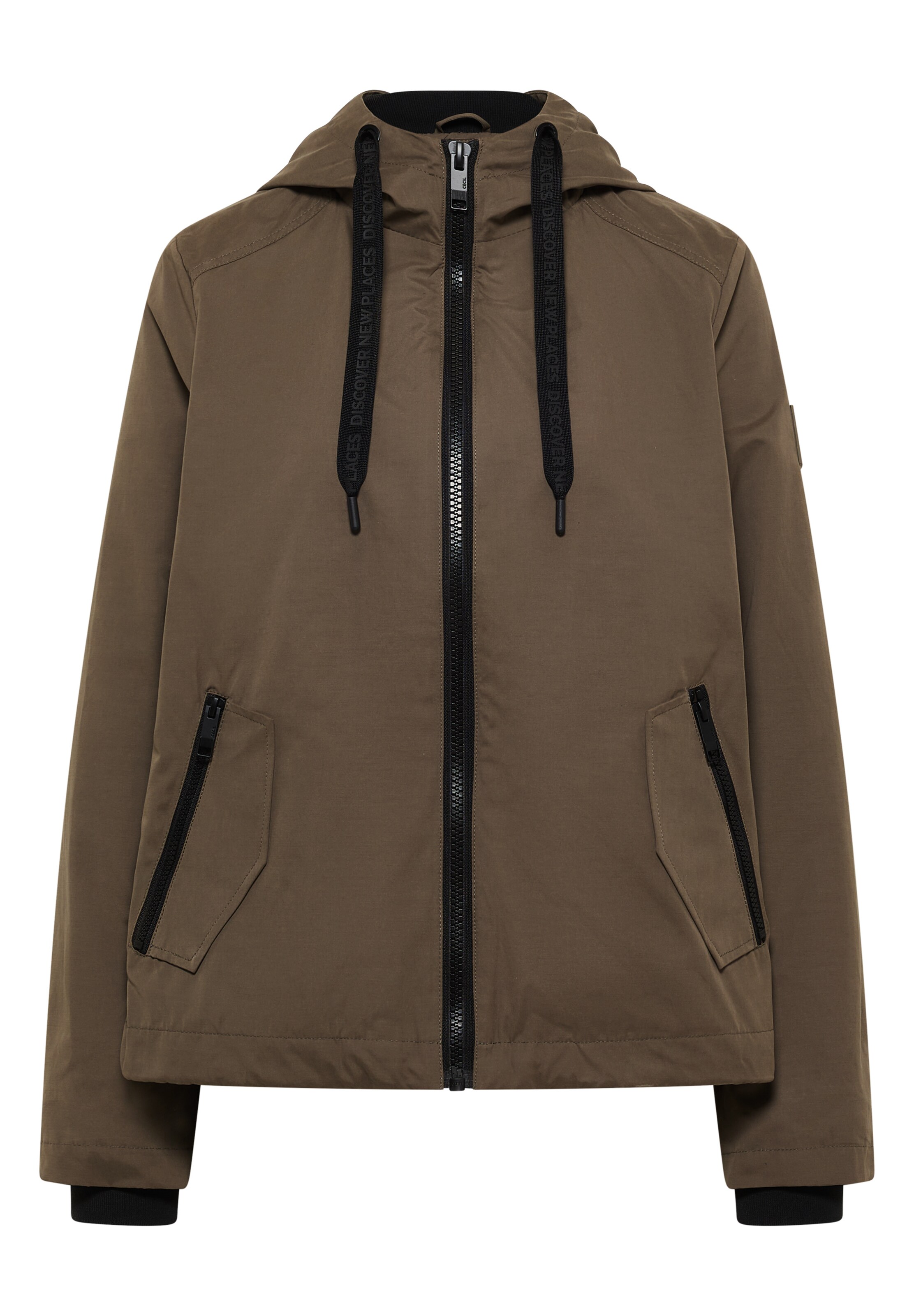 CECIL Between-Season Jacket in Brown: front