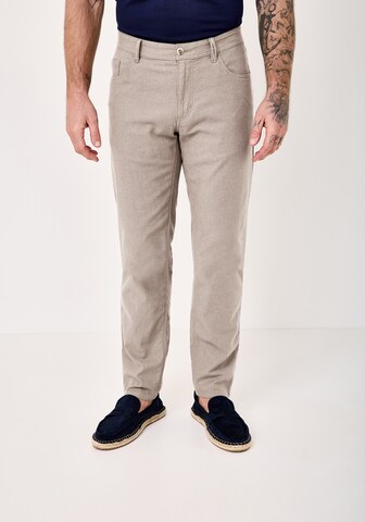 REDPOINT Regular Hose in Beige: Vorderseite