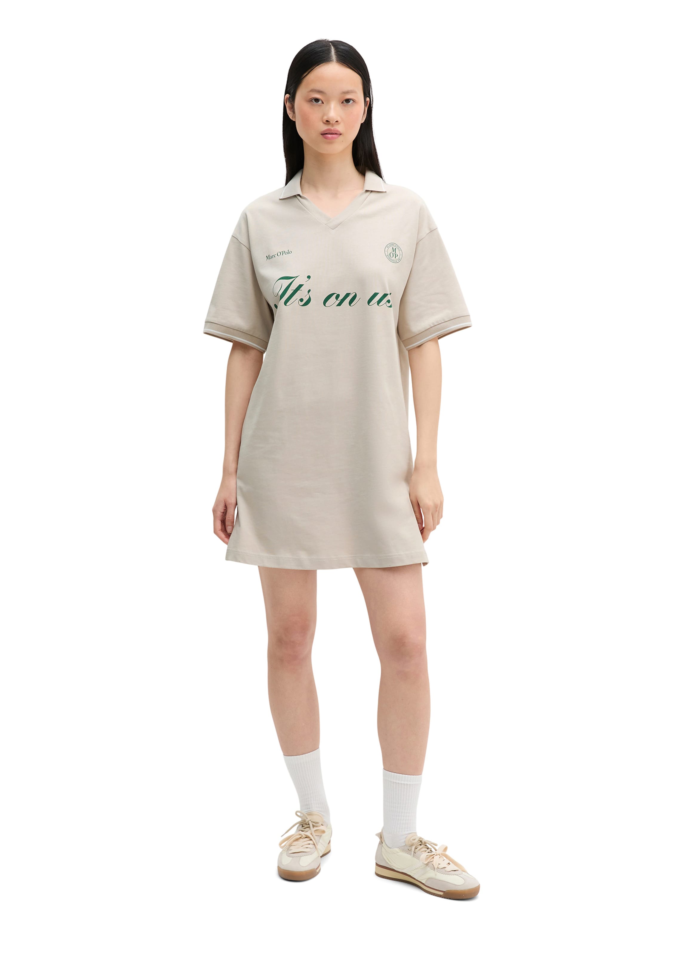 Marc O'Polo Jurk in Grijs