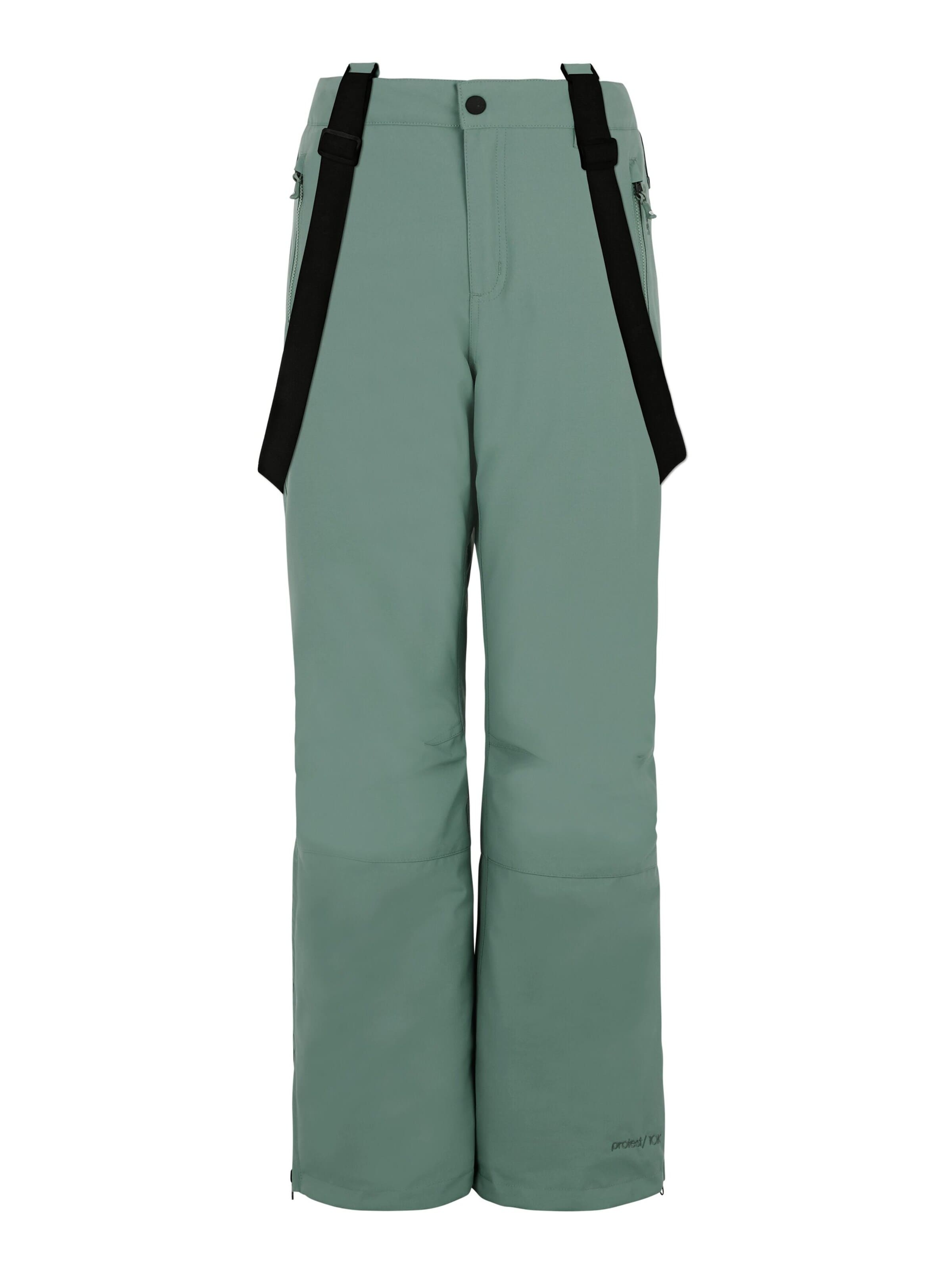 PROTEST Loose fit Sports trousers 'SUNNY JR' in Green: front