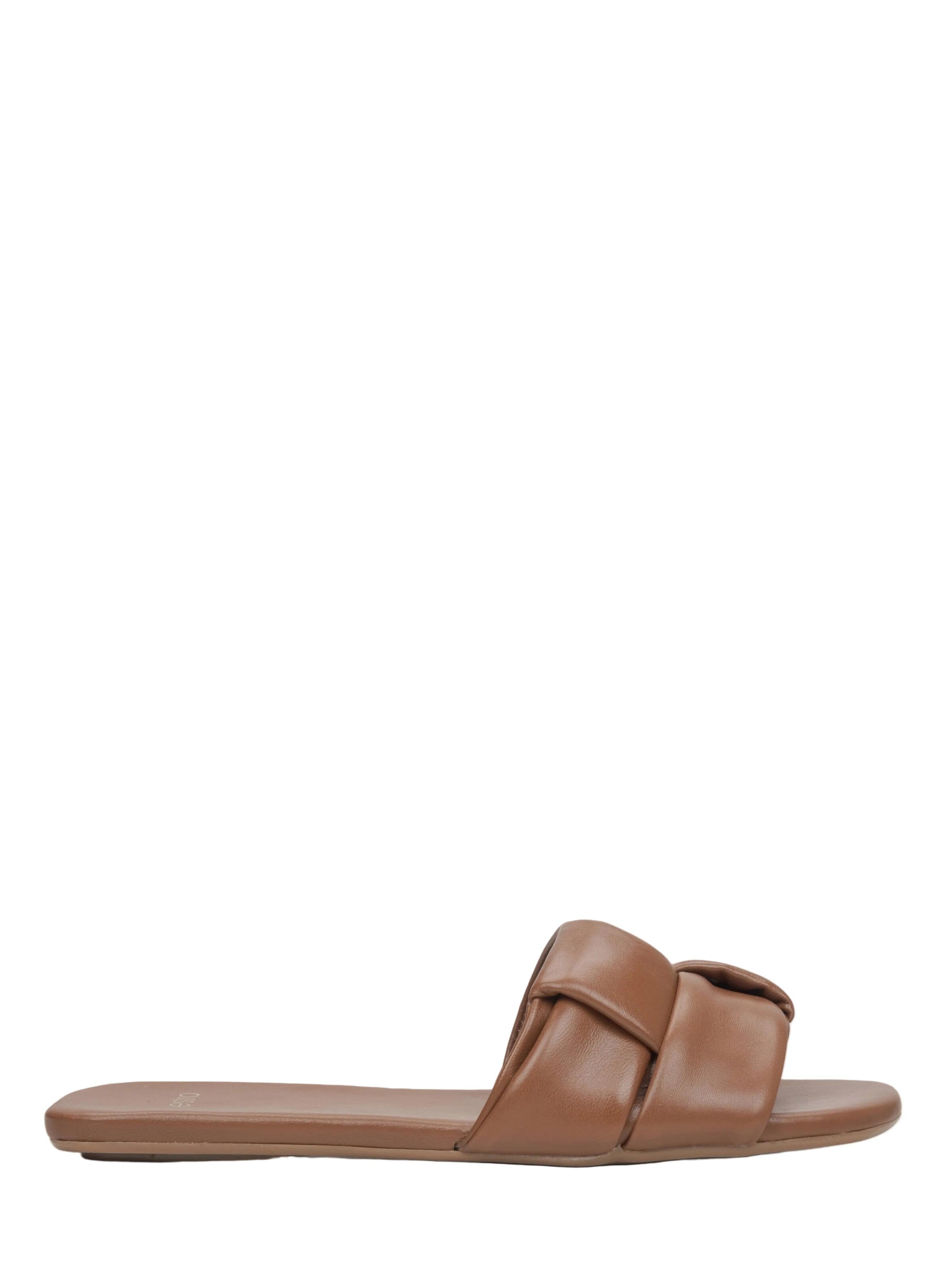 Estro Mules '675014' in Brown: front