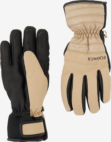 BOGNER Handschuhe 'Cadis' in Beige: Vorderseite