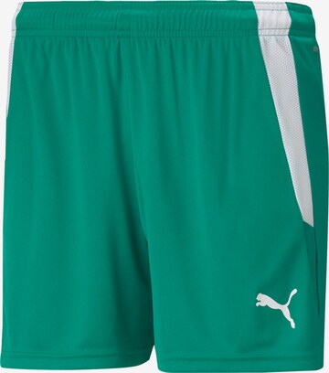 Pantaloni sportivi di PUMA in verde: frontale