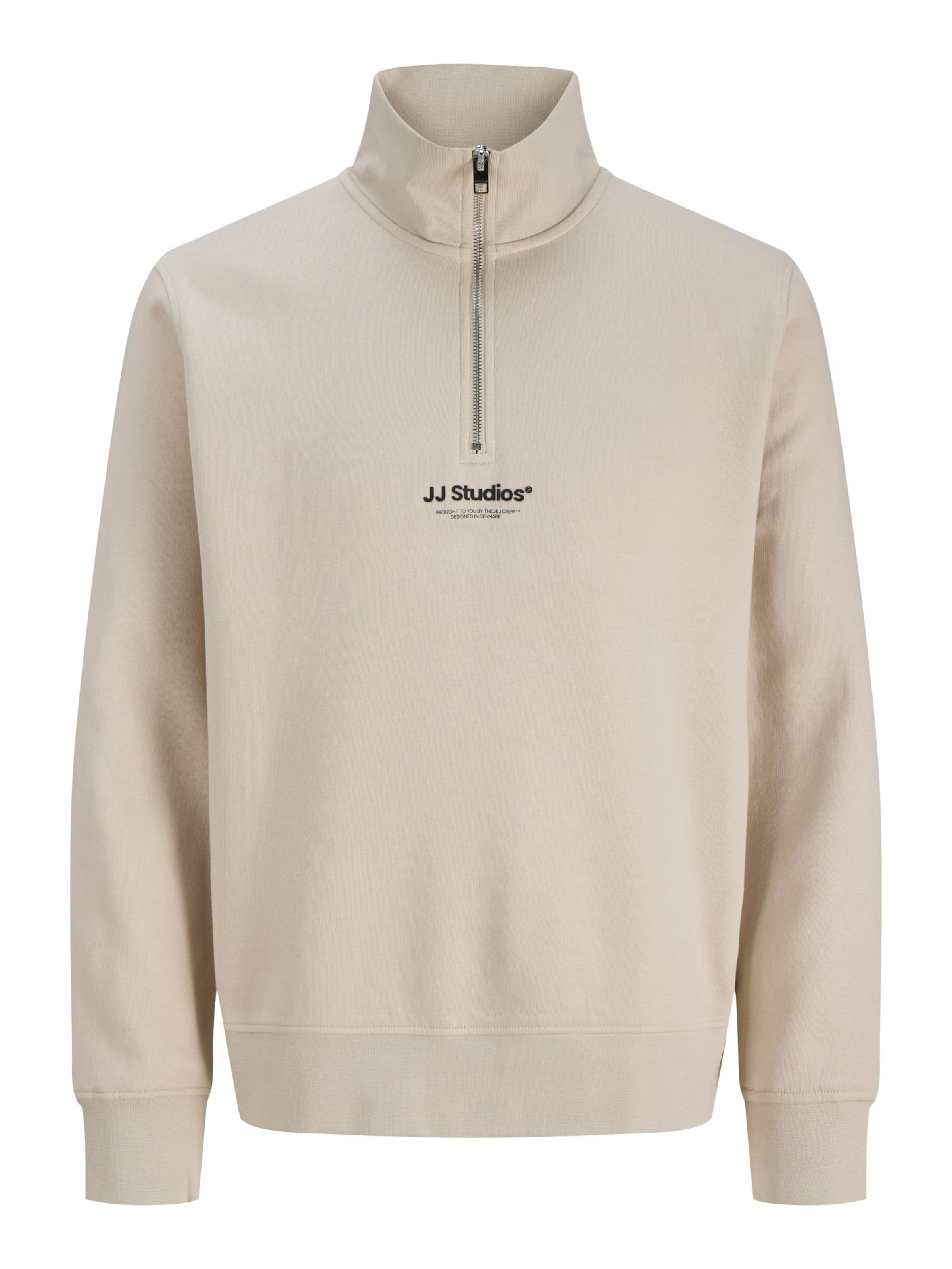 JACK & JONES Sweatshirt 'JJESoho' in Grijs: voorkant