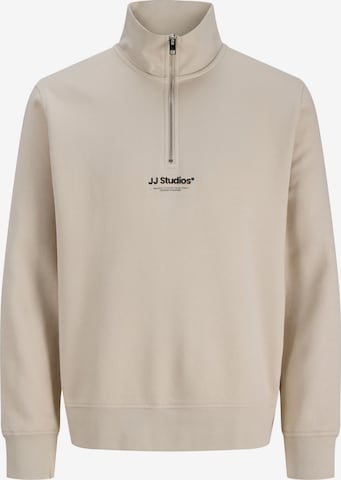 JACK & JONES Sweatshirt 'JJESoho' in Grijs: voorkant