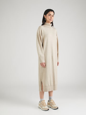 MSCH COPENHAGEN Knitted dress 'Odanna' in Beige